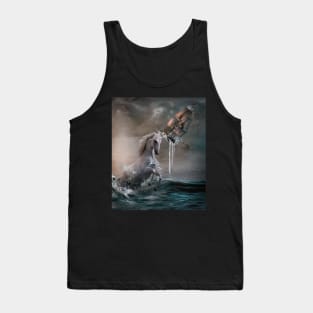 Unicorn Kraken Giant Sea Monster Tank Top